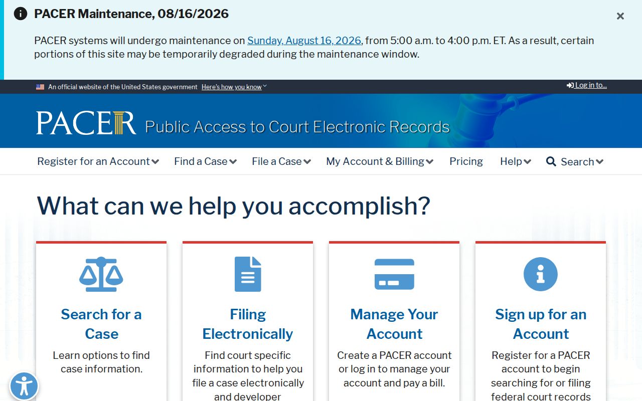 Elbert County traffic court records jurisdiction compared with PACER
